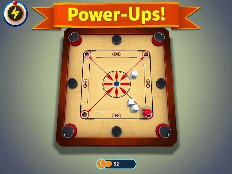 Extreme Carrom Blitz Gameplay Screenshot